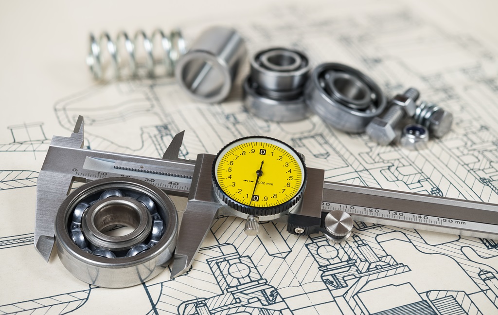 What are the 4 ways to use dial calipers?