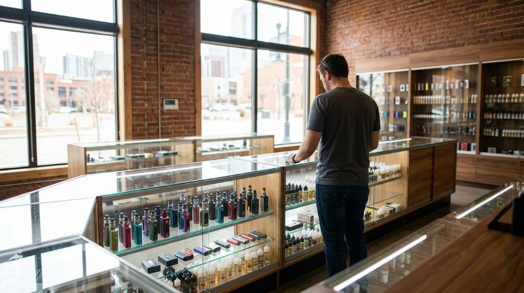 Rechargeable mint vape device with cooling flavor packaging