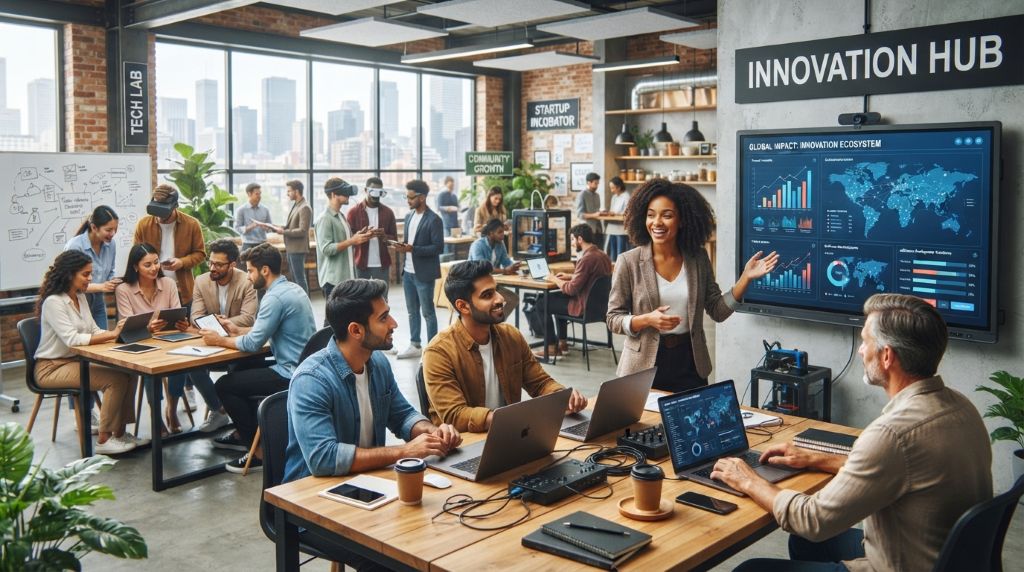 Business community using innovation to create new opportunities
